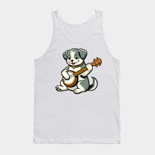 Banjo puppy Tank Top